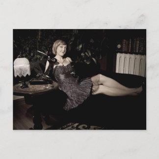 Cartão Postal Às vezes você apenas tem que deixá-los falar