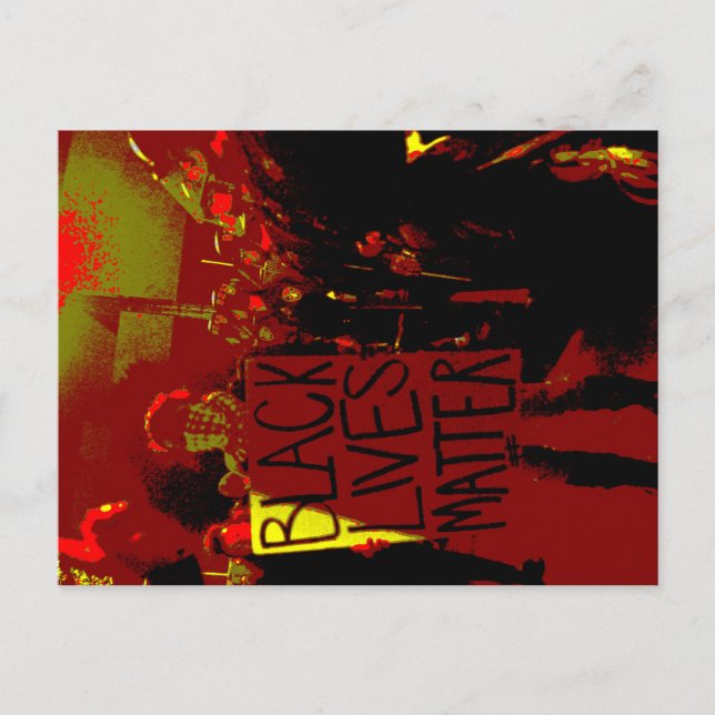 Cartão Postal As Vidas Negras Importam (Frente)