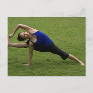 Cartão Postal Asana yoga