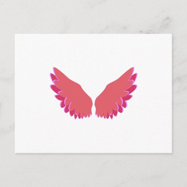 Cartão Postal Asas de Angel (Frente)