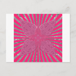 Cartão Postal Asas de Sangue Elétricas: Um Vividly Edgy e Belo