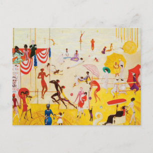 Cartão Postal Asbury Park South, 1920 por Florine Stettheimer
