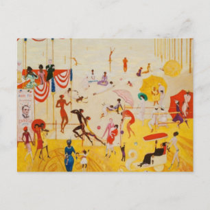 Cartão Postal Asbury Park South por Florine Stettheimer