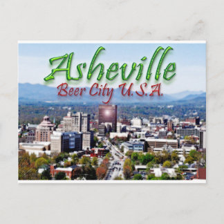 Cartão Postal Asheville Beer City USA USA