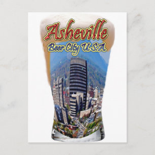 Cartão Postal Asheville Beer City USA USA