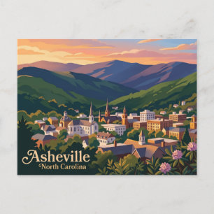 Cartão Postal Asheville Carolina do Norte
