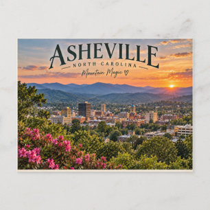 Cartão Postal Asheville Carolina do Norte