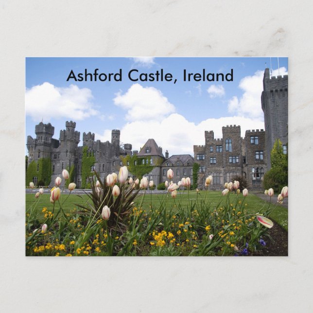 Cartão Postal Ashford Castle, Irlanda (Frente)
