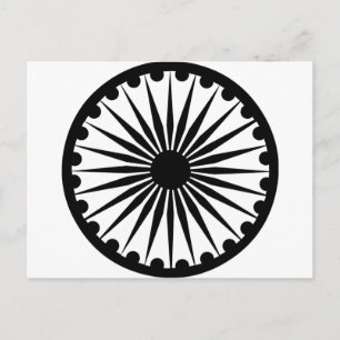 Cartão Postal Ashoka Chakra