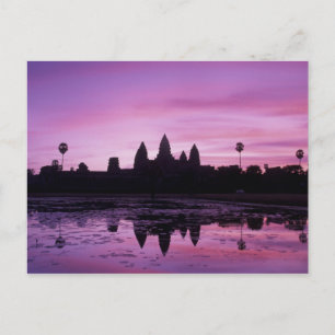 Cartão Postal Ásia, Camboja, Siem Reap, Angkor Wat (b. 12 2)