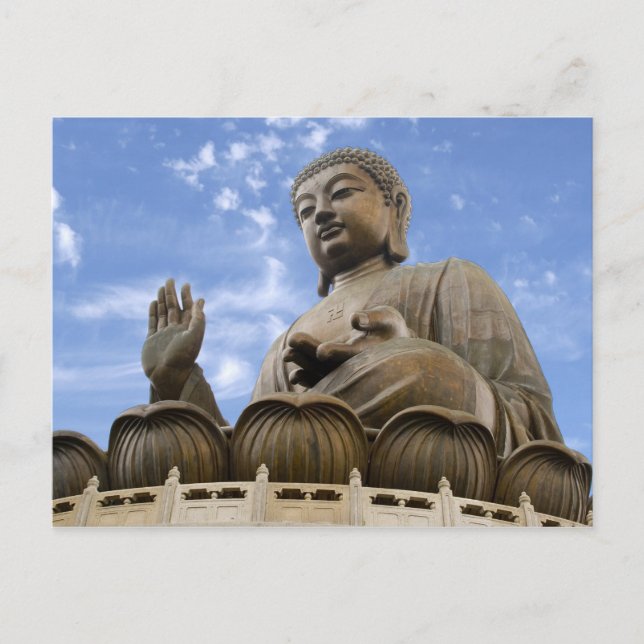 Cartão Postal Ásia, China, Hong Kong, Ilha de Lantau, Ngong (Frente)