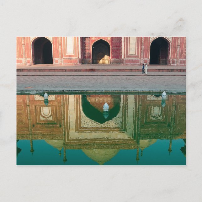 Cartão Postal Ásia, Índia, Uttar Pradesh, Agra. No 2 (Frente)