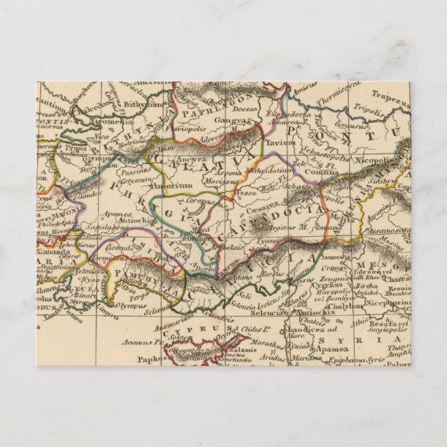 Cartão Postal Ásia Menor (Frente)