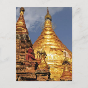 Cartão Postal Ásia, Mianmar (Birmânia), Bagan (Pagan). Dhamma