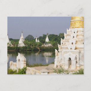 Cartão Postal Ásia, Mianmar (Birmânia), Mandalay. Um budista