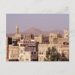 Cartão Postal Ásia, Oriente Médio, República do Iêmen, Sana'a.