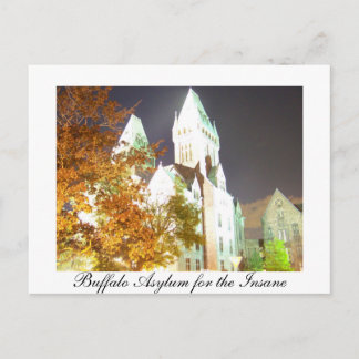 Cartão Postal Asilo de Buffalo para os Sanis
