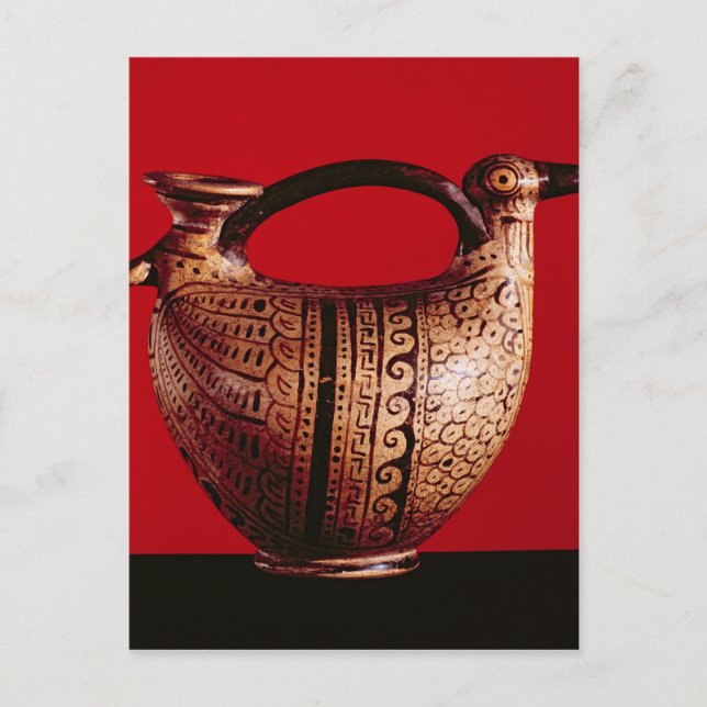Cartão Postal askos etrusco em forma de pato (Frente)