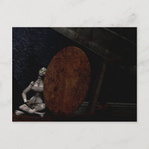 Cartão Postal Áspero e abandonado