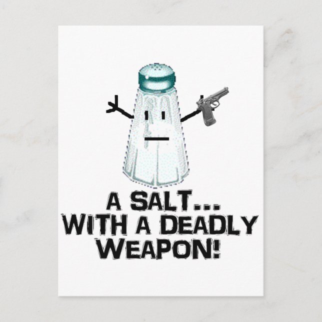 Cartão Postal Assalto! (Frente)