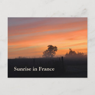 Cartão Postal Assalto do sol na França