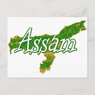 Cartão Postal Assam