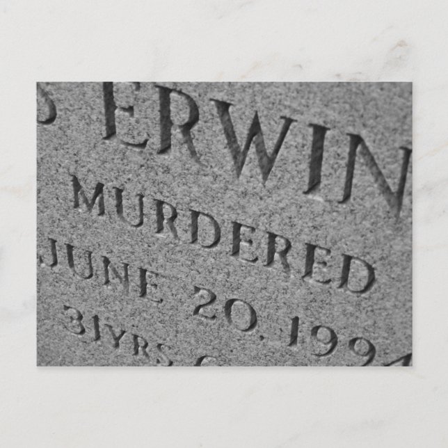 Cartão Postal Assassinado (Frente)