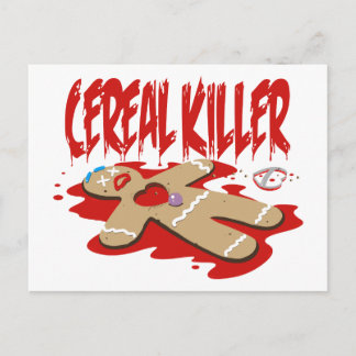 Cartão Postal Assassino de Cereais