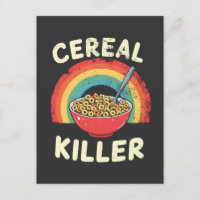 Assassino de Cereais significa Comida e trocadilho
