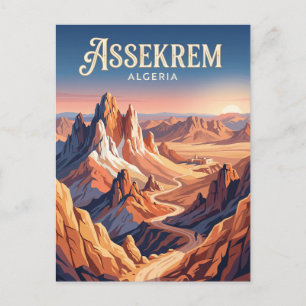 Cartão Postal Assekrem Argélia