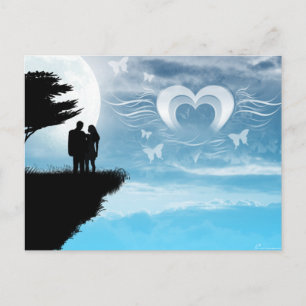 Cartão Postal Assim como o céu