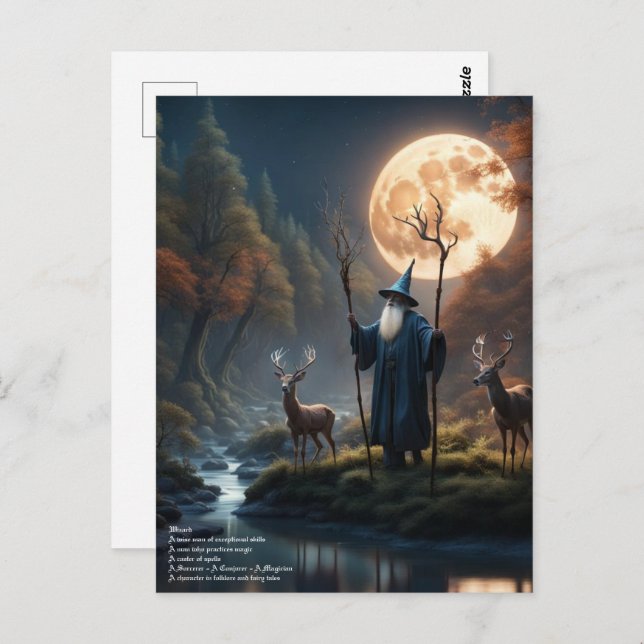 Cartão Postal Assistente (Frente/Verso)