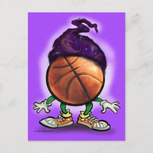 Cartão Postal Assistente de basquetebol