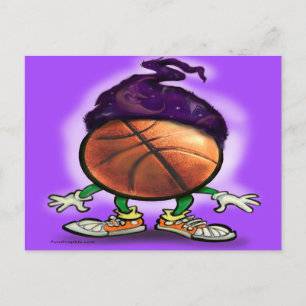 Cartão Postal Assistente de basquetebol