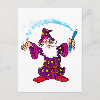 Cartão Postal Assistente de Cartoons