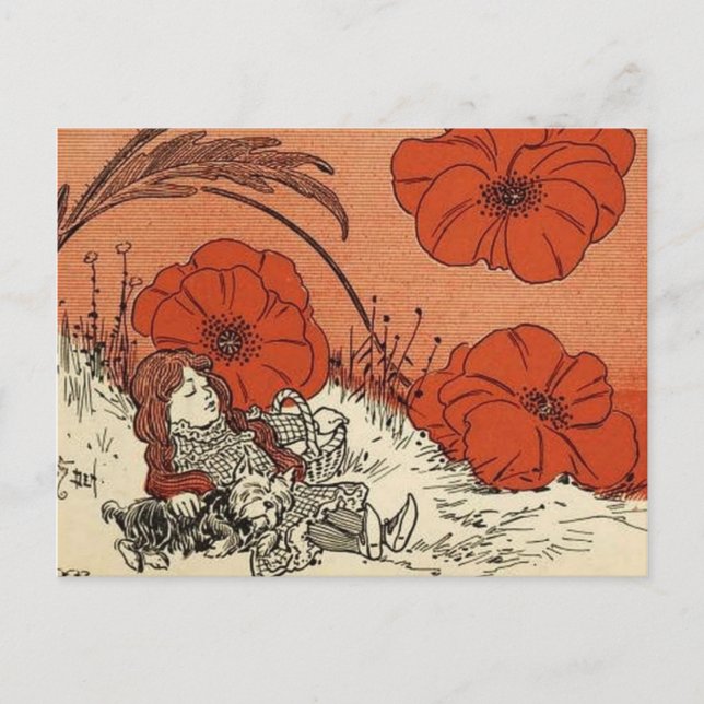 Cartão Postal Assistente de Oz (Frente)