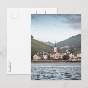 Cartão Postal Assmannshausen Alemanha