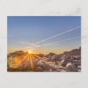 Cartão Postal Assoar O Sol Na Armação Da Praia Em Florianópol