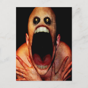 Cartão Postal Assustador