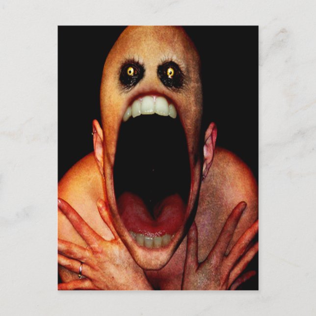 Cartão Postal Assustador (Frente)