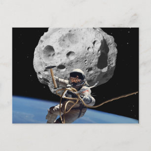 Cartão Postal Asteroide Miner