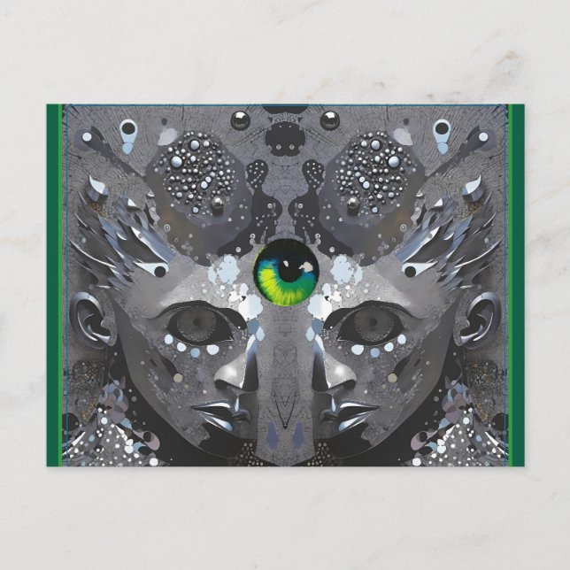 Cartão Postal Astral Stonewalling - Ken Gage Art (Frente)