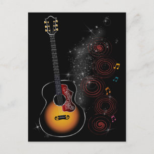 Cartão Postal Astro de rock