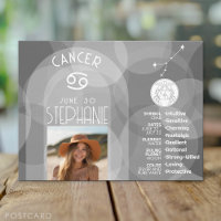 Astrologia Câncer Signo do Zodíaco Foto Aniversári