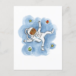 Cartão Postal Astronauta