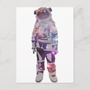 Cartão Postal Astronauta