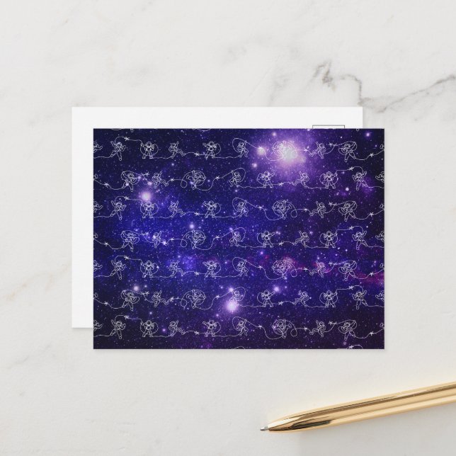 Cartão Postal Astronauta (Frente/Verso In Situ)
