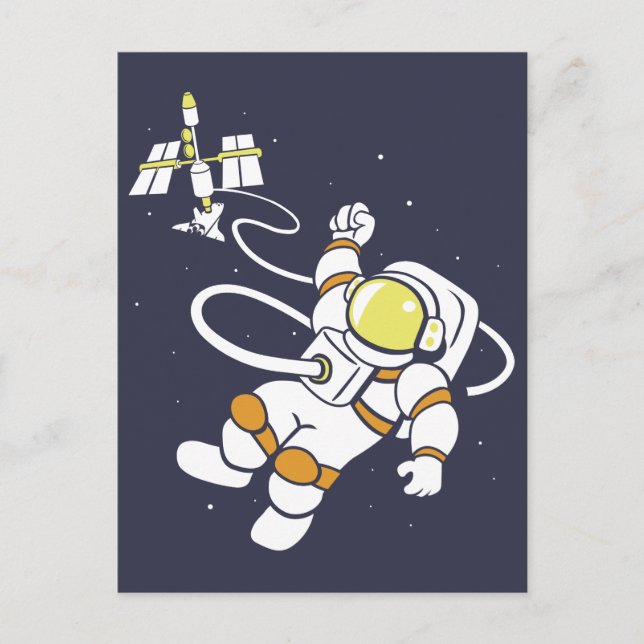Cartão Postal Astronauta (Frente)