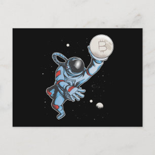 Cartão Postal Astronauta da Lua