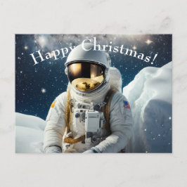 Cartão Postal Astronauta de Natal